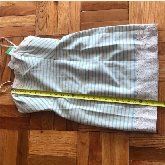 Lilly Pulitzer Strapless Mini Dress in Blue and White - Picture 2 of 7